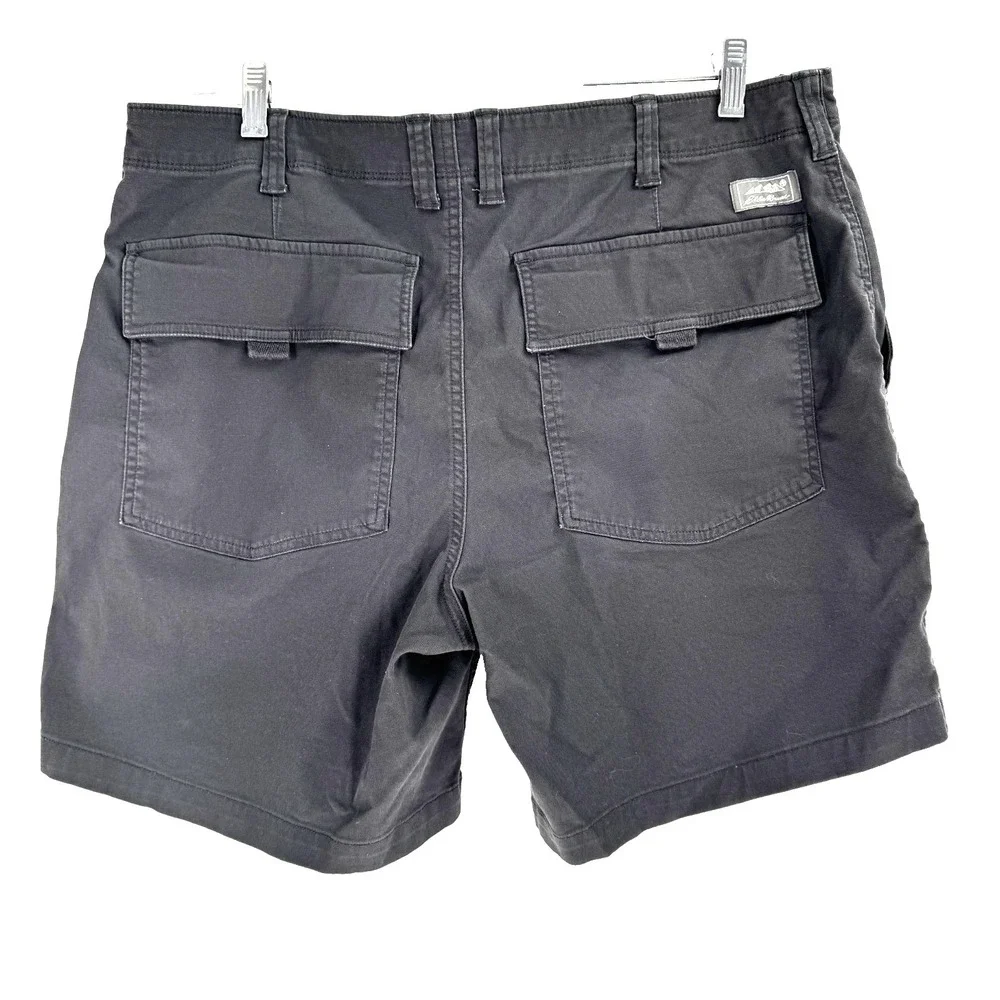 Eddie Bauer Chino Shorts Men's 38 Dark Gray‎ Preppy Resortwear Tropical Beach